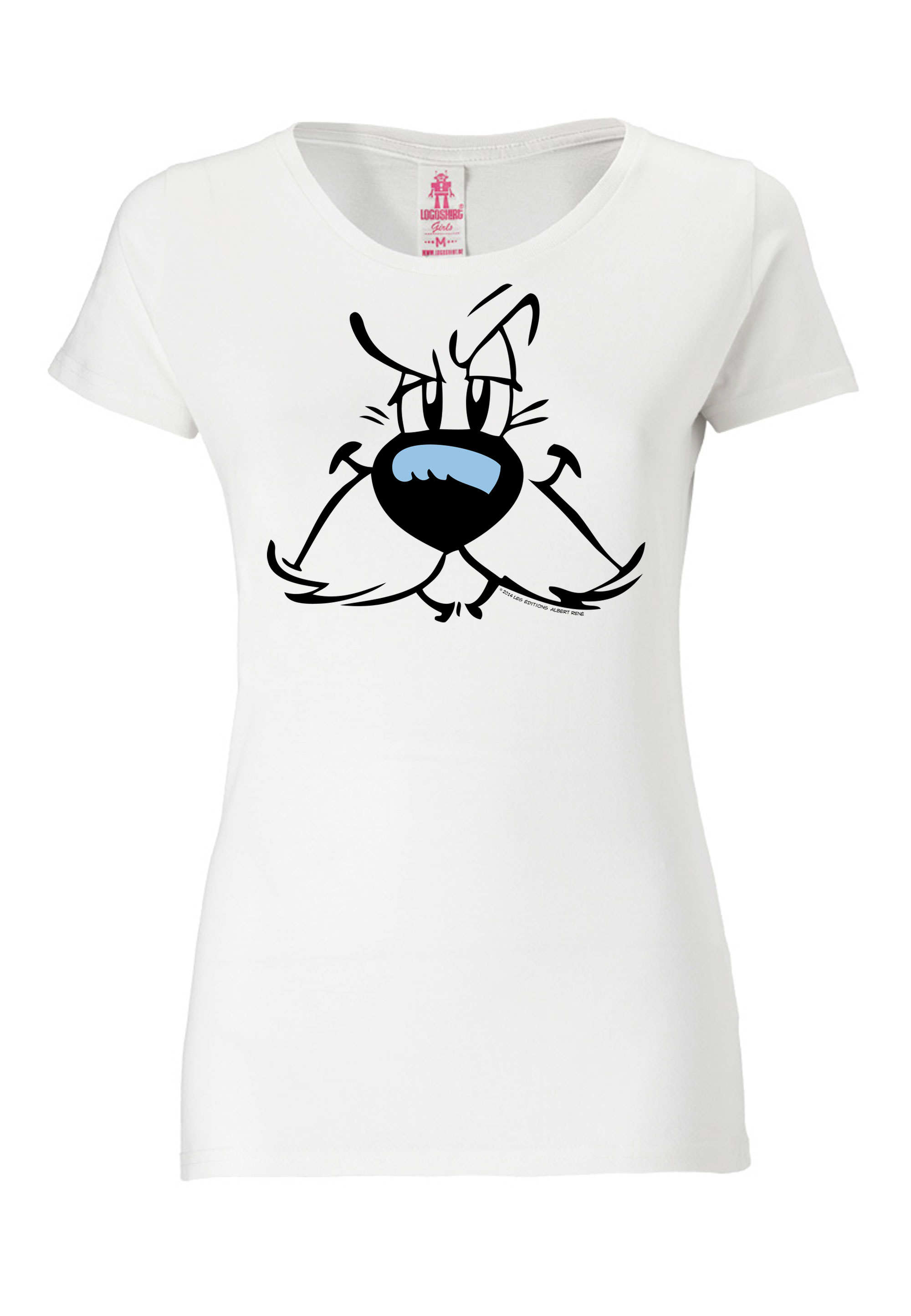 

Футболка Logoshirt Idefix Faces Asterix, цвет altweiss