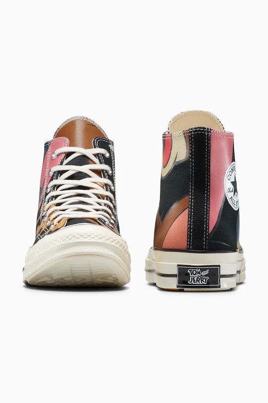 Кроссовки x Tom and Jerry Chuck 68 Converse, черный — фото 3