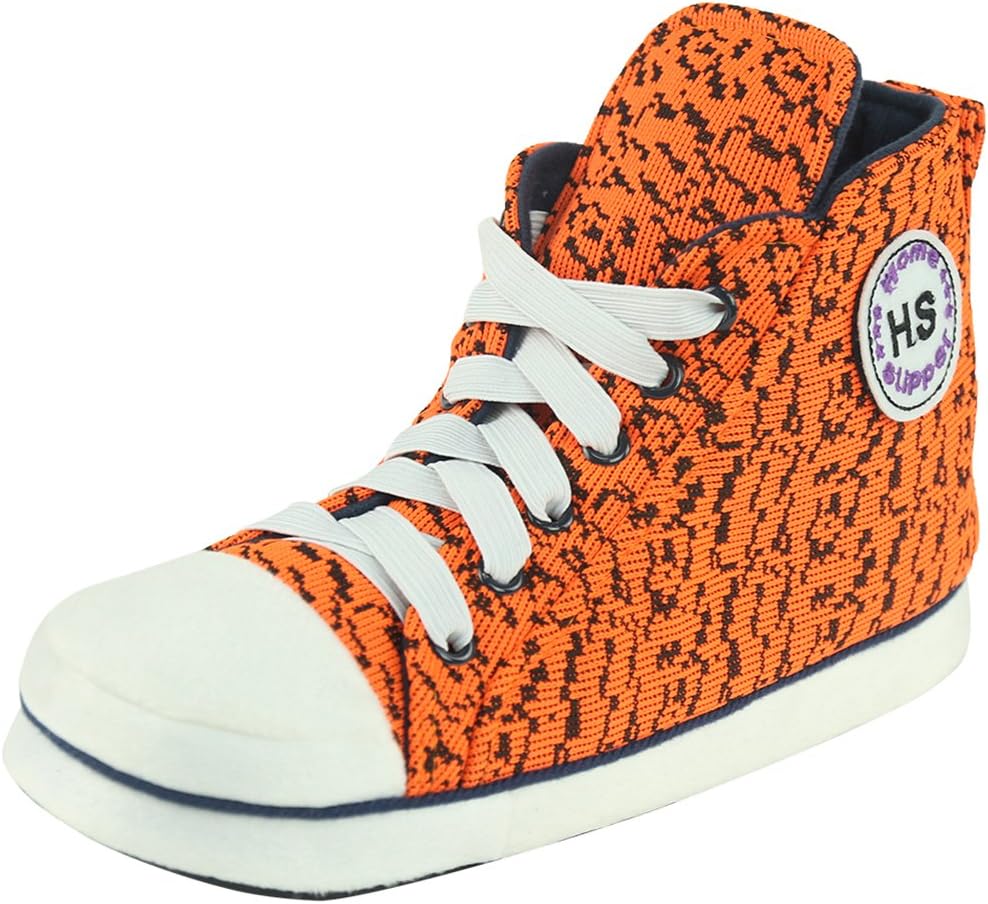 

Домашние тапочки для мужчин, домашние кроссовки-тапочки, забавные модные ботинки с нескользящей подошвой Home Slipper, оранжевый