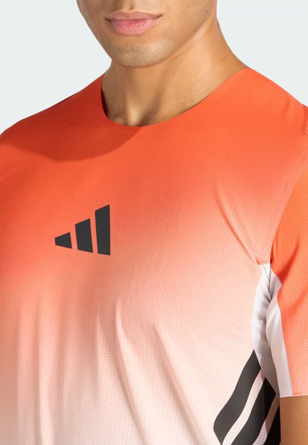 Футболка terrex xperior pro print Adidas Terrex, White/Semi Impact Orange — фото 3