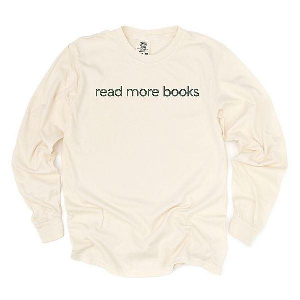 

Вышитая футболка с длинным рукавом read more books Simply Sage Market, Ivory, Зеленый, Вышитая футболка с длинным рукавом read more books Simply Sage Market, Ivory