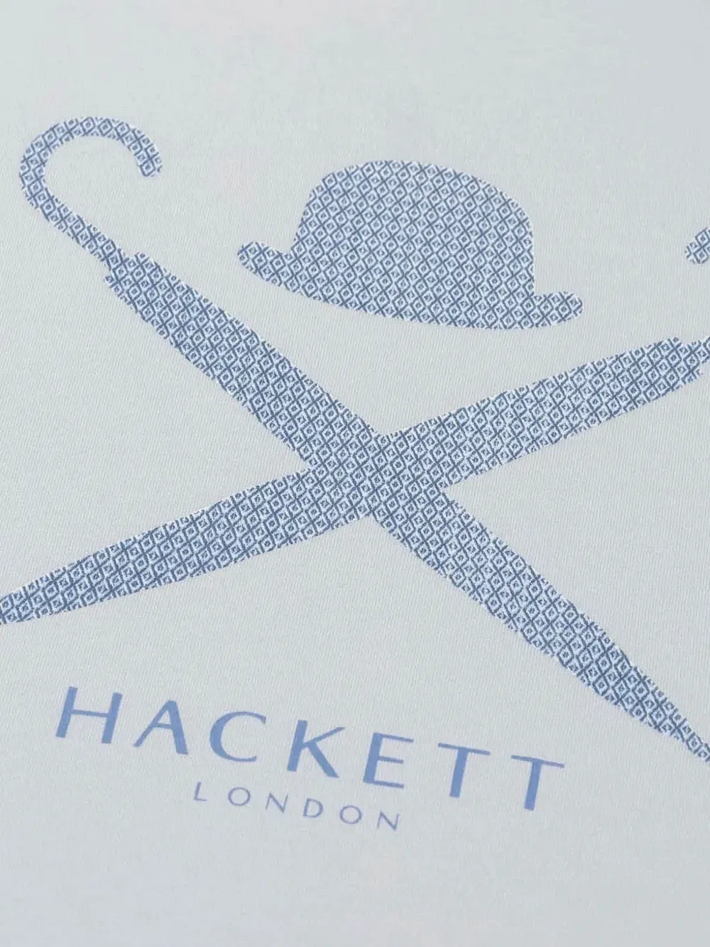 Футболка с графичным принтом Hackett Kids, синий — фото 2