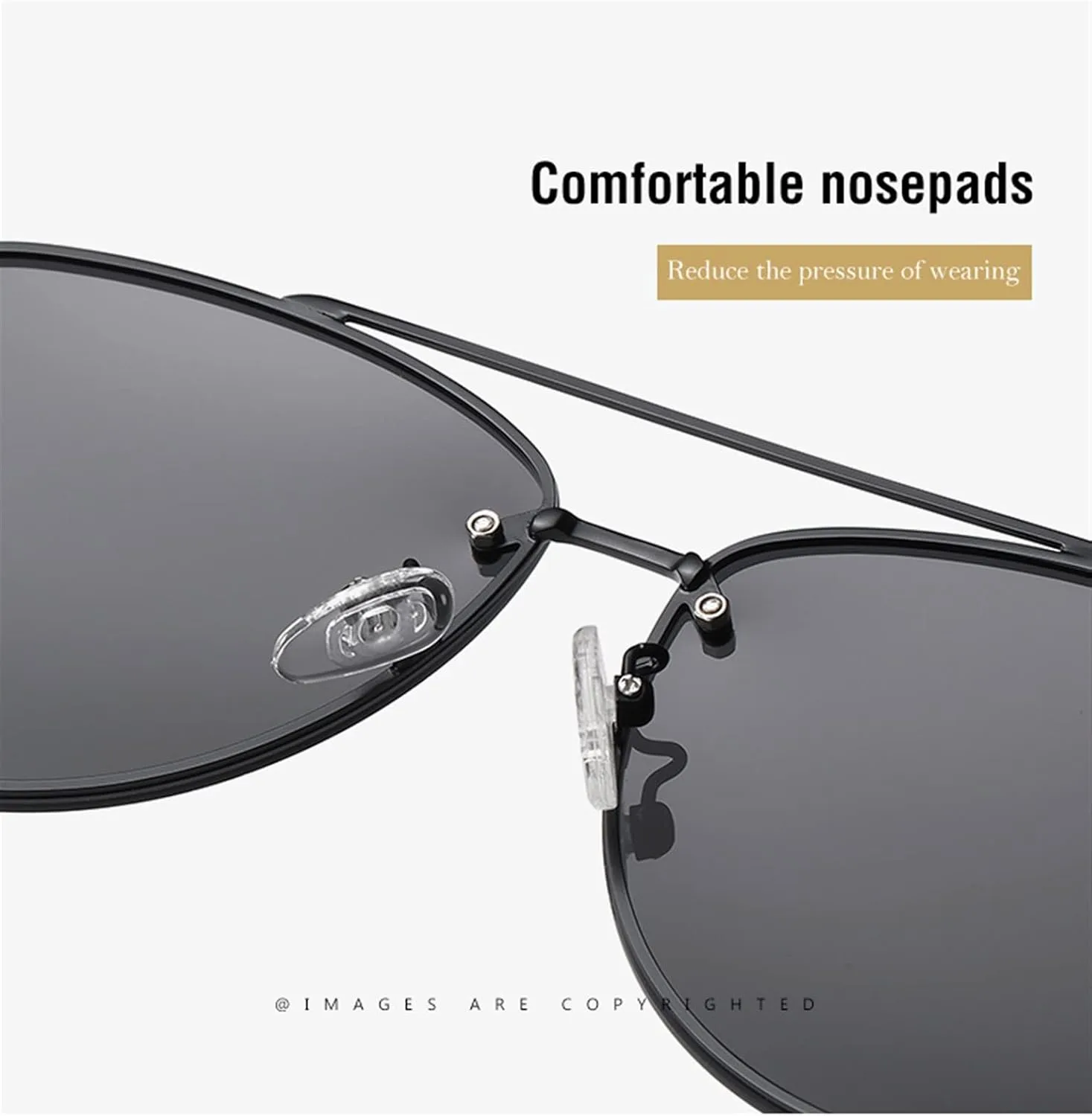 

Поляризованные металлические солнцезащитные очки GAOXIN для мужчин и женщин, для активного отдыха, рыбалки, вождения, отпуска (Цвет: C, Размер: Средний), C