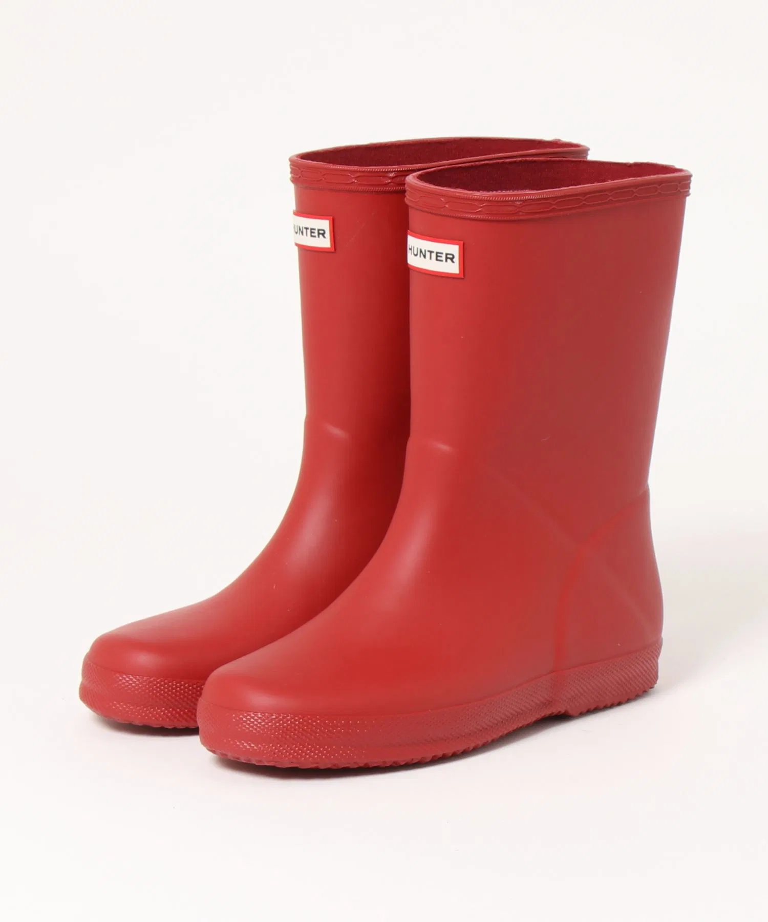 Детские резиновые сапоги HUNTER KIDS FIRST CLASSIC красные