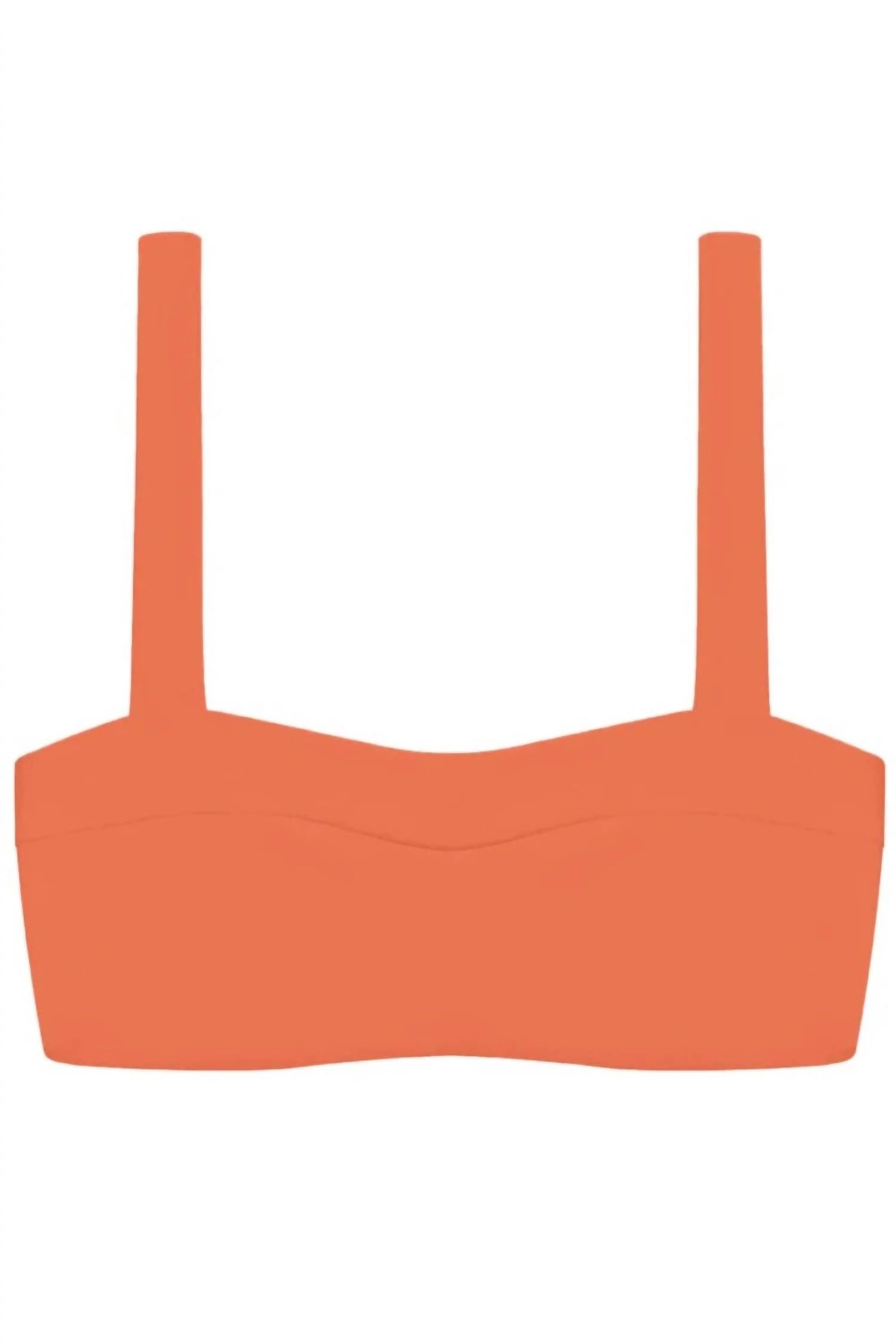 

Женский топ бикини Coast в цвете дыня JADE Swim, Melon