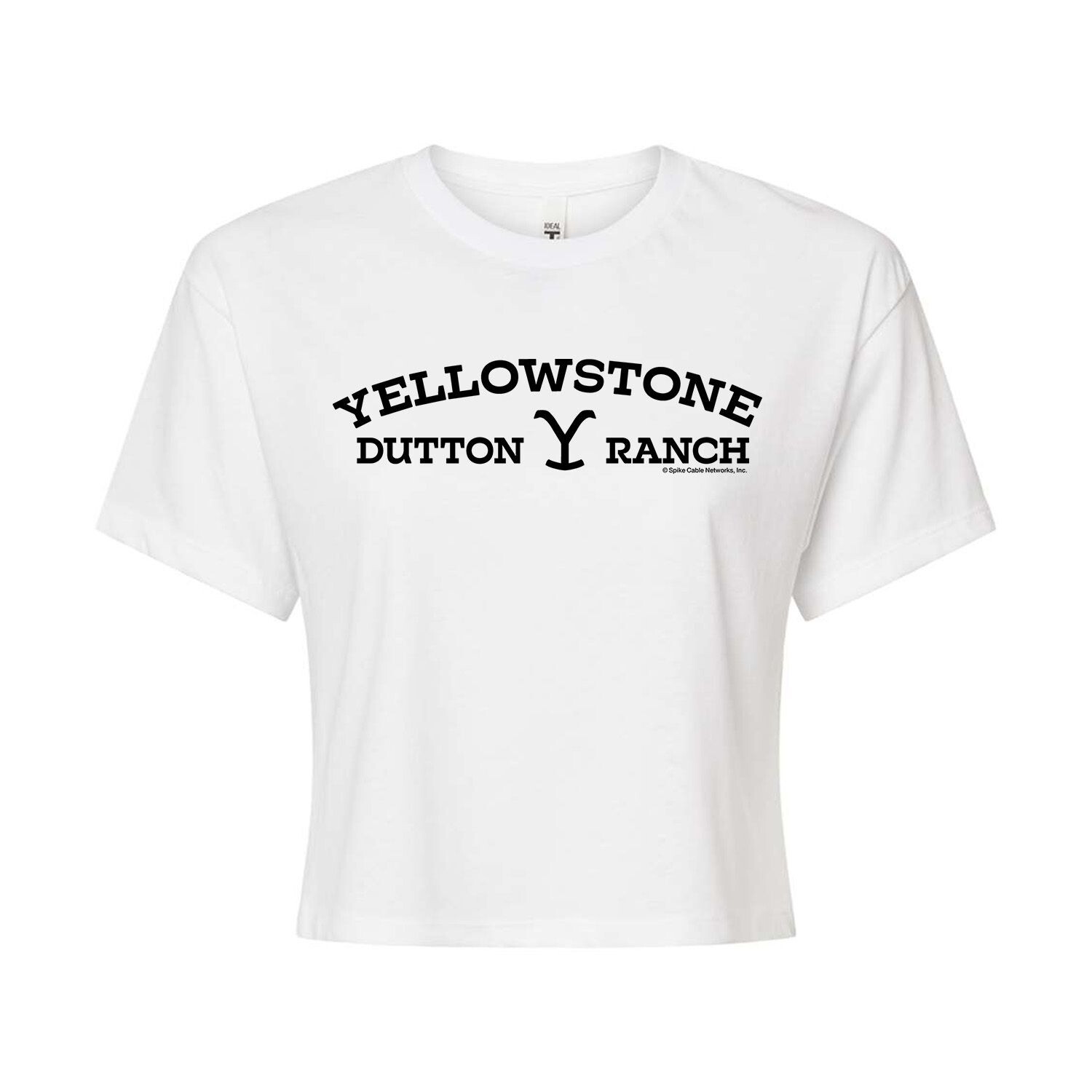 

Укороченная футболка с логотипом Yellowstone для юниоров Licensed Character