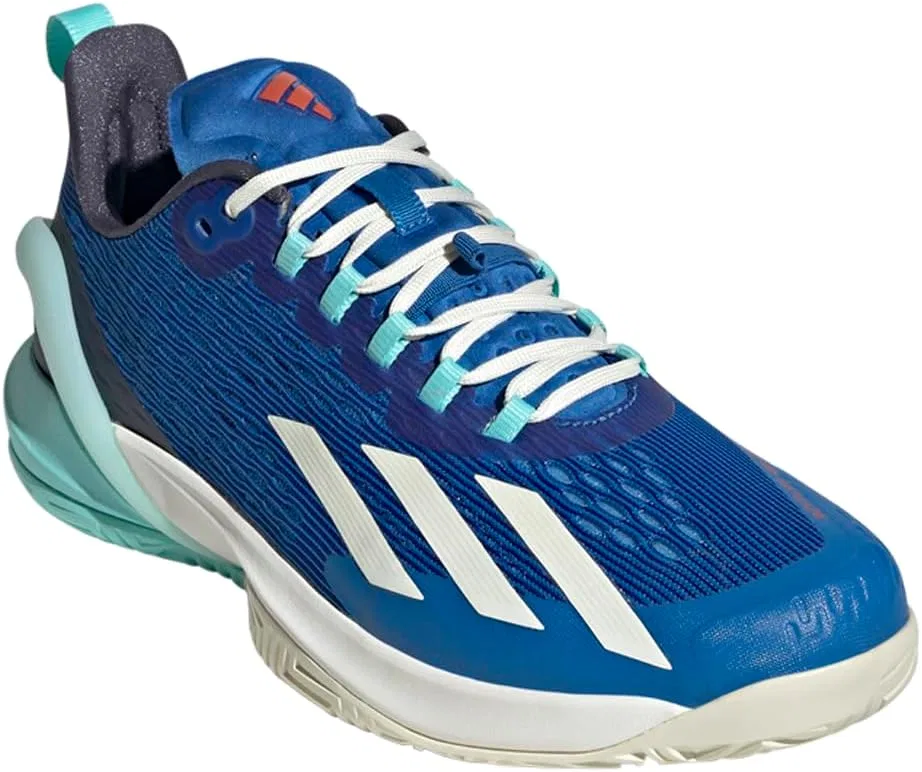 Кроссовки теннисные Adidas Adizero Cybersonic, синий — фото 2