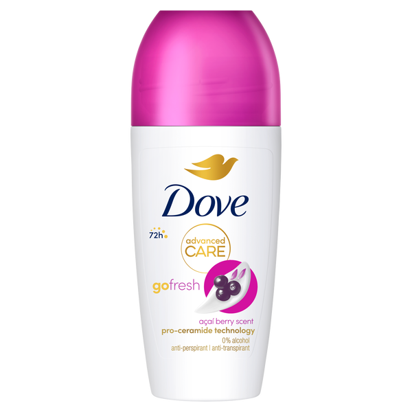 

Шариковый антиперспирант для женщин, 50 мл Dove Advanced care acai berry scent