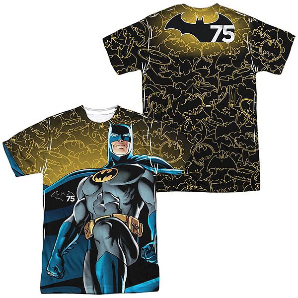 

Футболка batman 75 glow с коротким рукавом adult poly crew Licensed Character