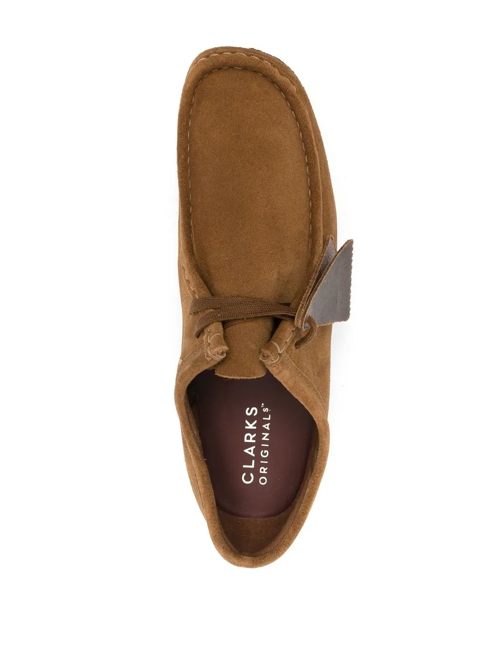 Лоферы Wallabee Clarks Originals, коричневый — фото 4