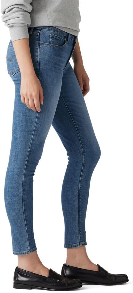 Женские узкие джинсы Levi's 711 (также доступны в размере Plus), (New) Eternal Indigo Mid (Stretch) — фото 2