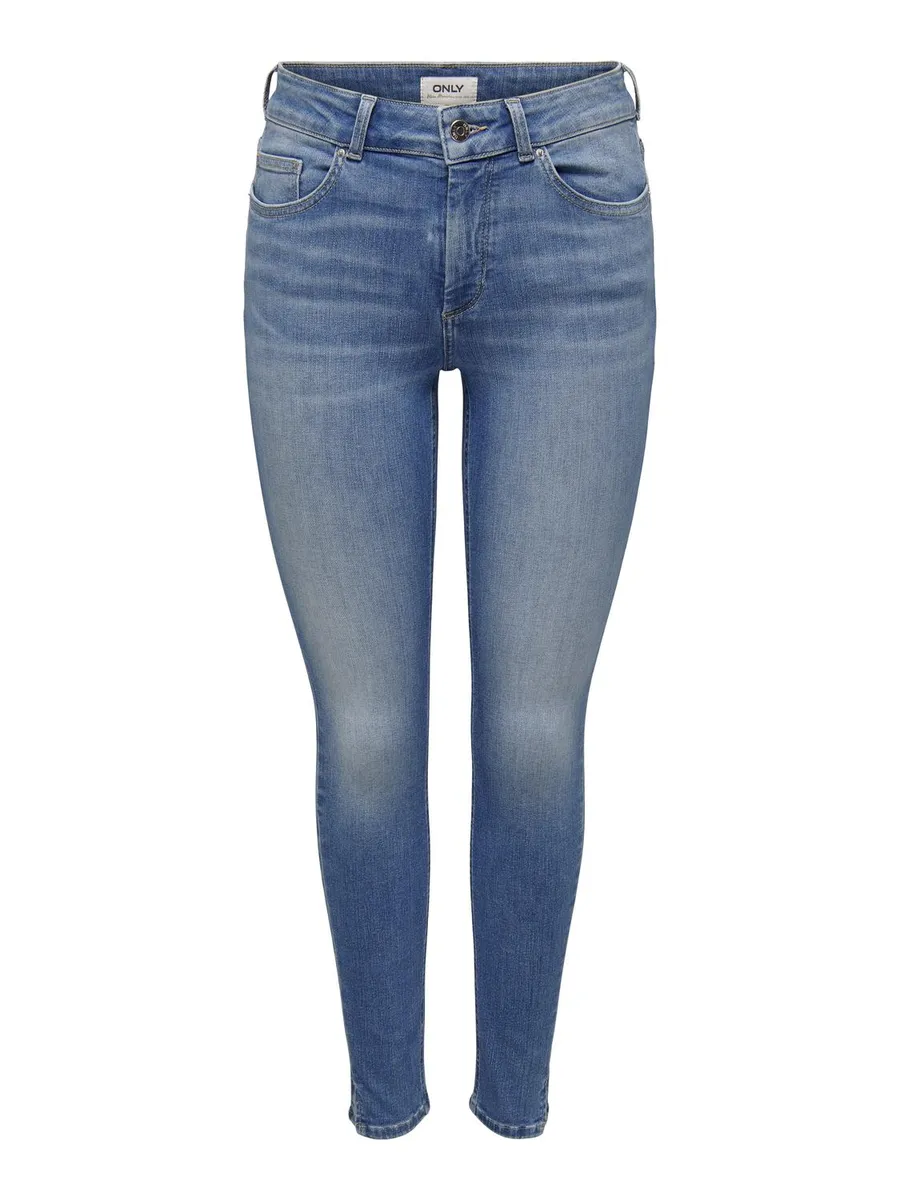 

Only джинсы скинни "ONLBLUSH MID SK LONGER ANK SLIT TAI328", синий