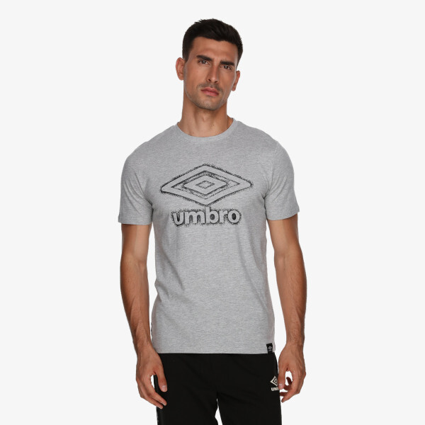 

Футболка с логотипом Umbro, серый