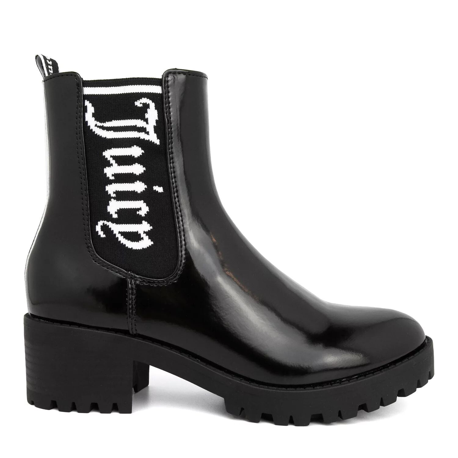 

Однотонные женские ботинки челси Juicy Couture на каблуке Juicy Couture