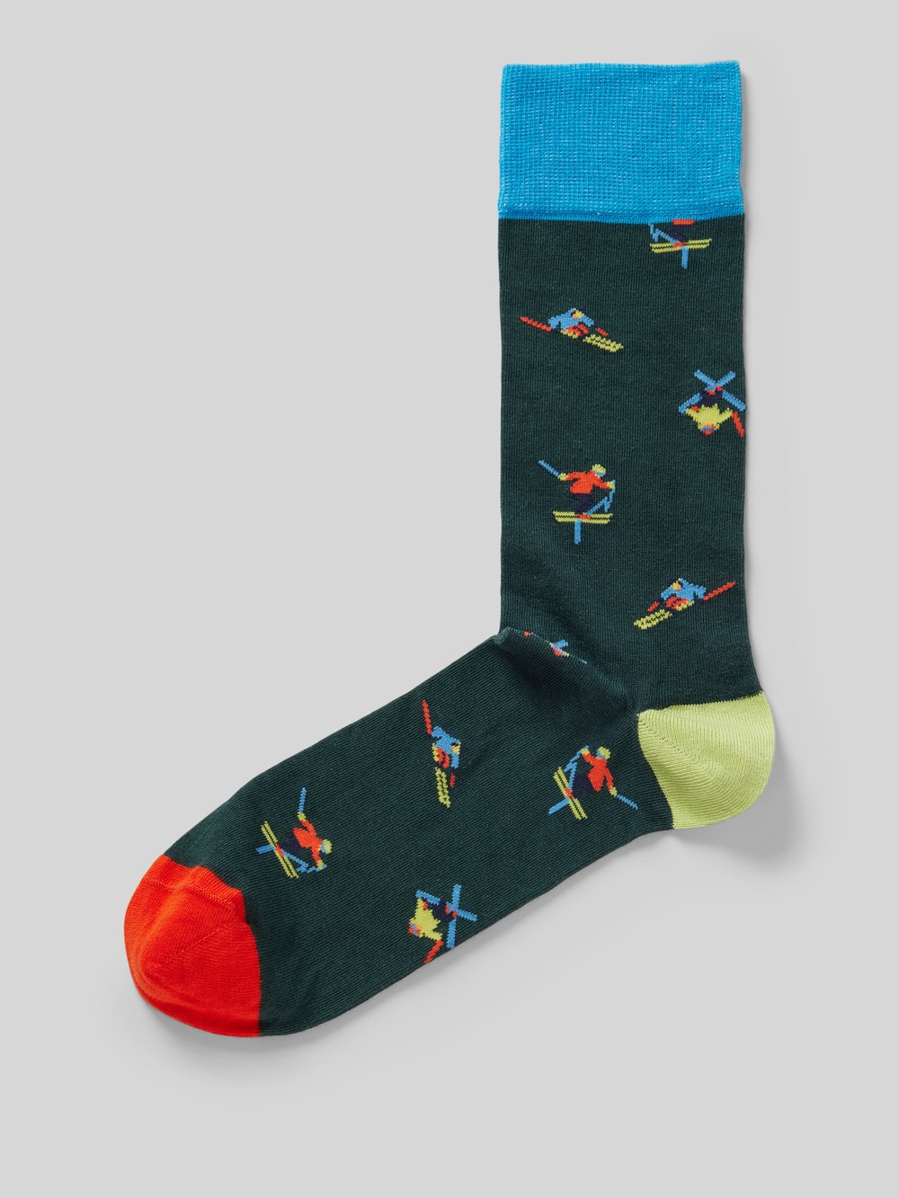 

Носки с узорчатой ​​вышивкой, модель «Ski Free» DillySocks