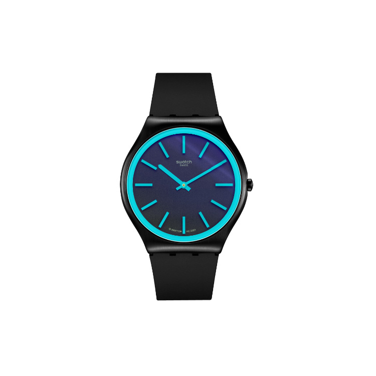 

SWATCH Мужские черные часы SS07B111