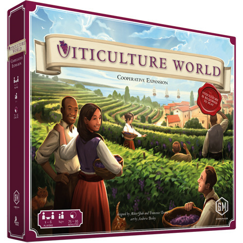 

Настольная игра Stonemaier Games Viticulture World: Cooperative Expansion