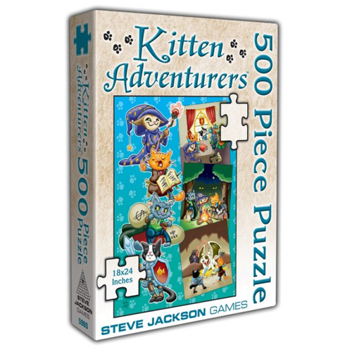 

Пазлы Kitten Adventurers Puzzle (500 Pieces)