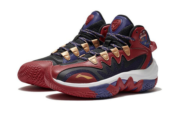 Кроссовки pioneer premium 2.0 high 'gold black' Li-Ning, золотой — фото 3