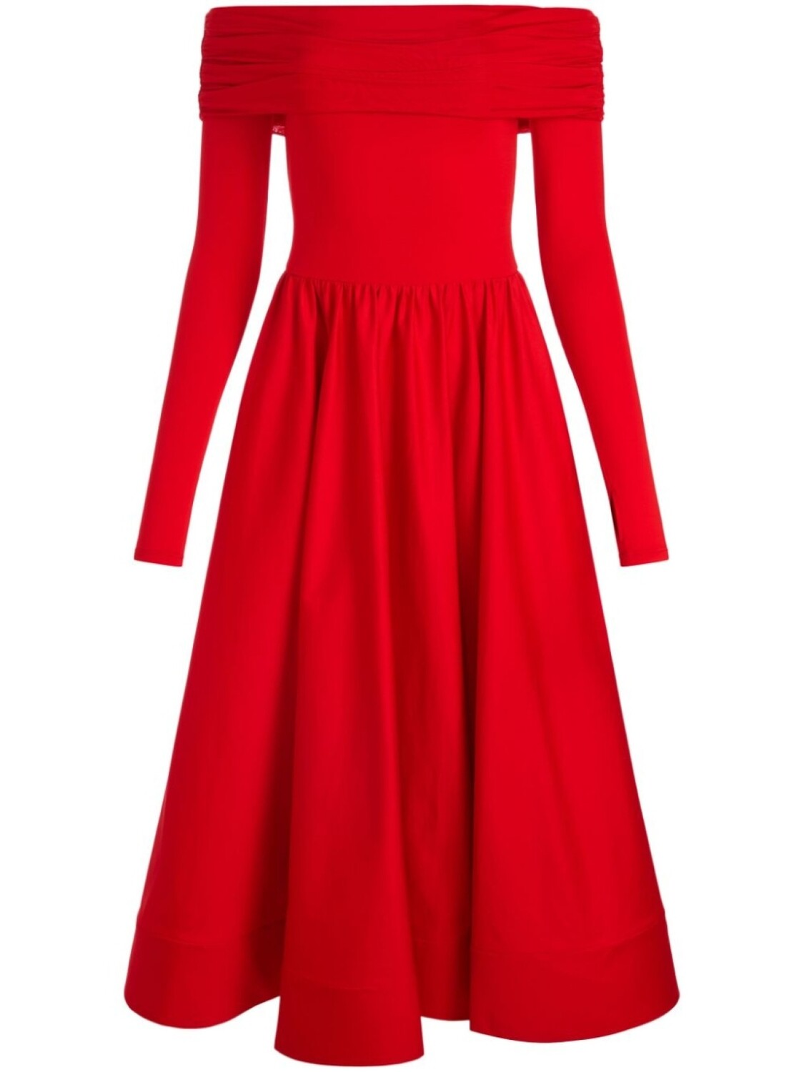 

Платье миди Chara Alice + olivia, красный