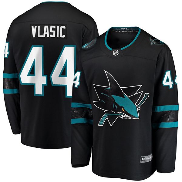 

Мужская футболка Marc-Edouard Vlasic San Jose Sharks Premier Breakaway Fanatics