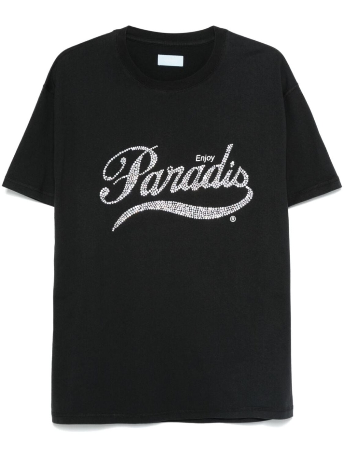 

Футболка с кристальным логотипом 3PARADIS, черный