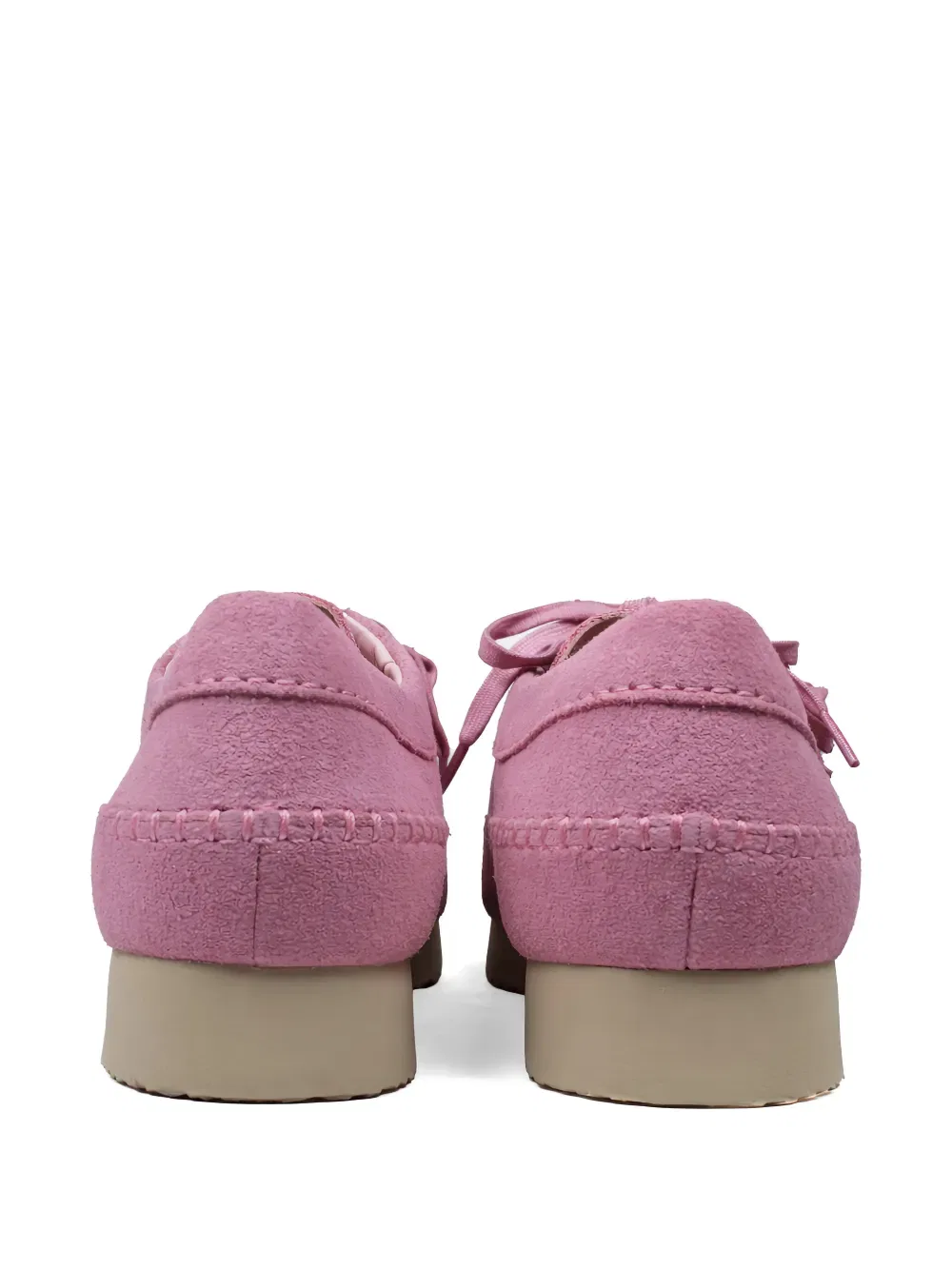 Туфли-дерби Weaver на шнуровке Clarks Originals, розовый — фото 2