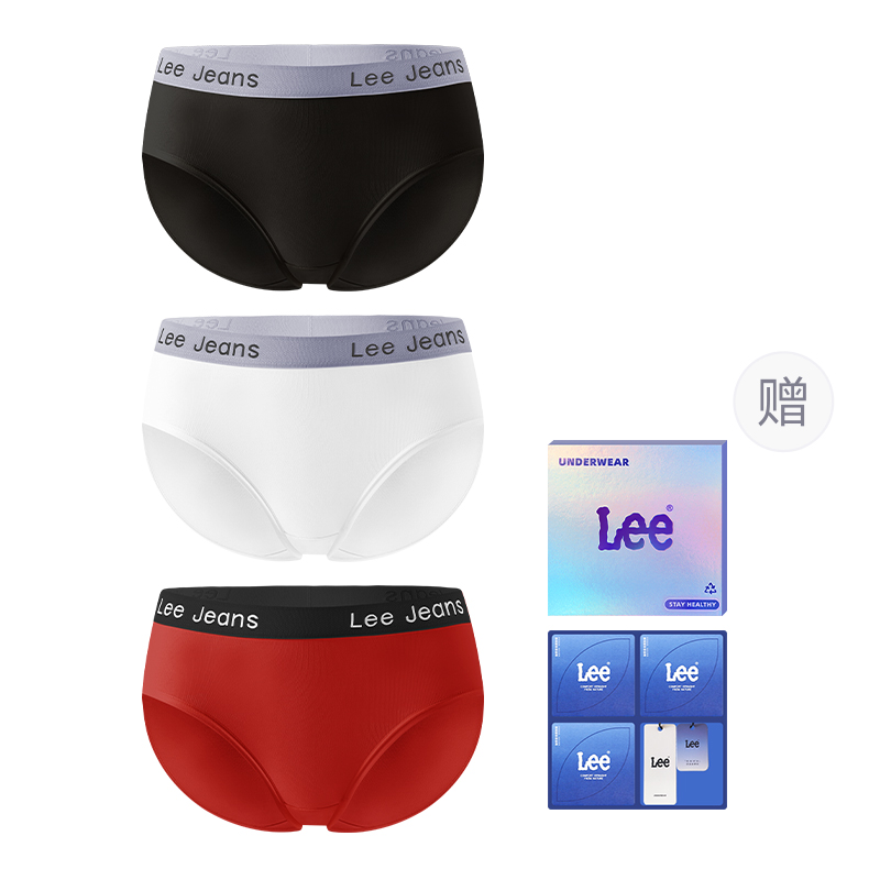 

Классические трусы 101 для женщин упаковка 3 шт Lee, белый