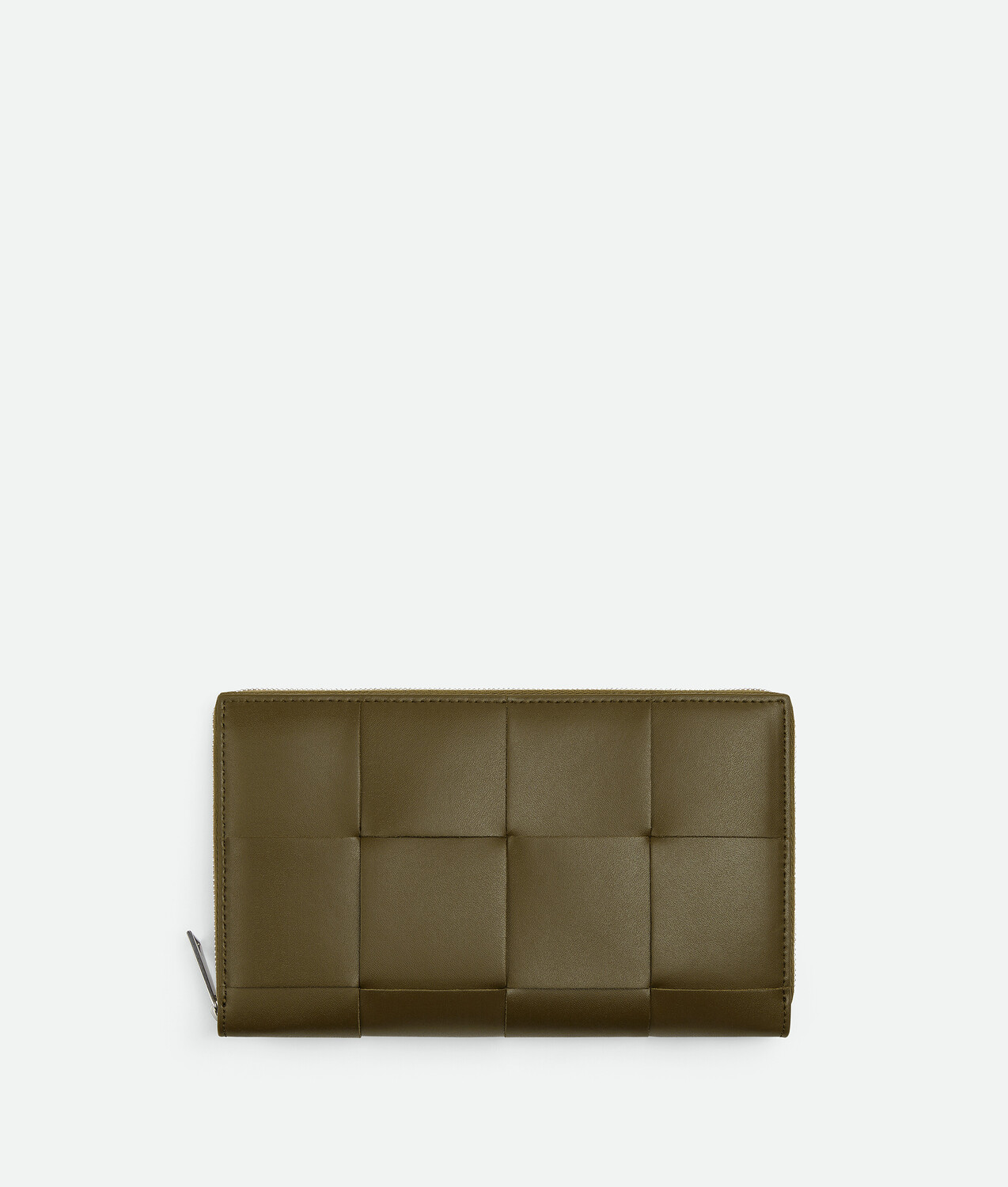

Кошелек с застежкой-молнией Bottega Veneta, темно-бежевый