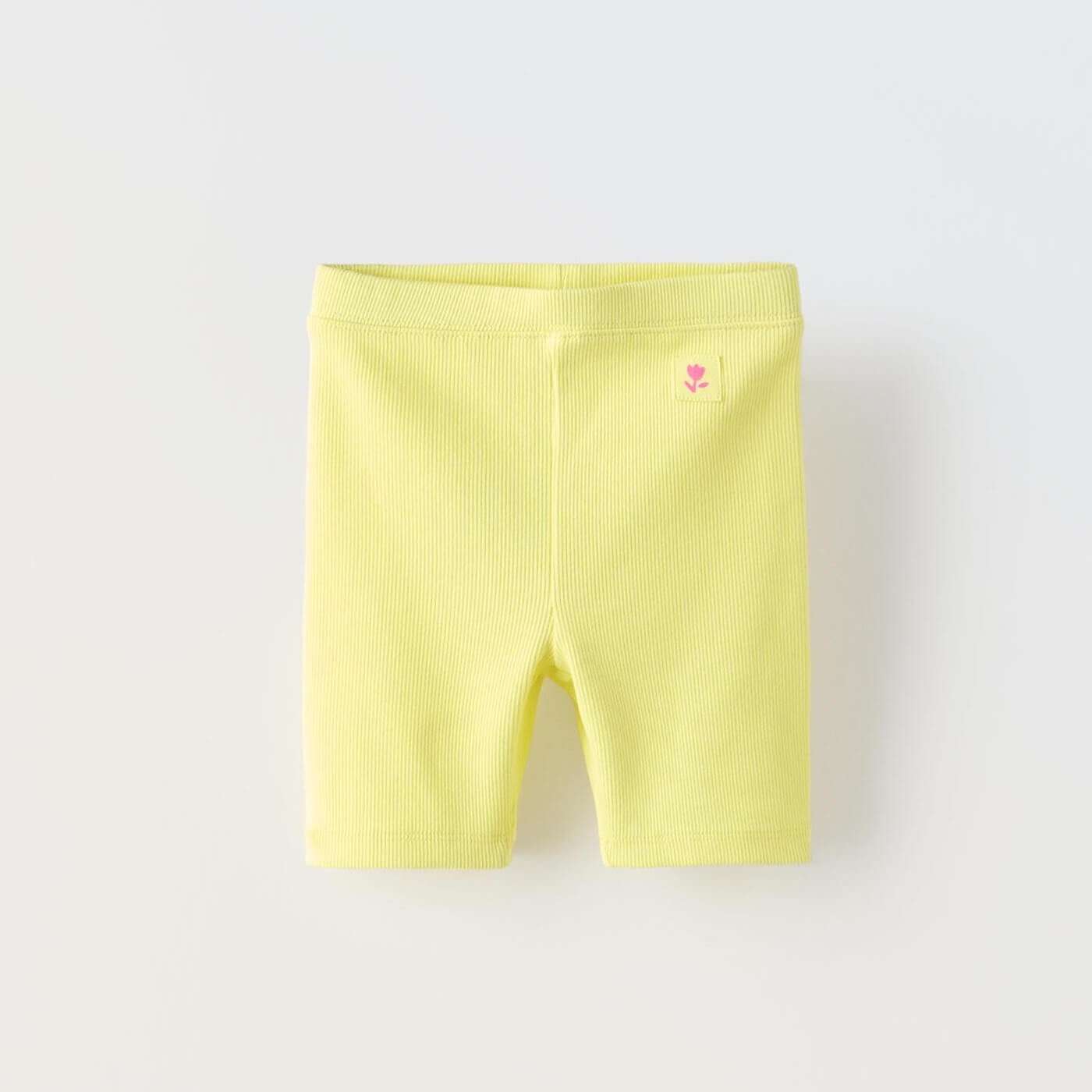 

Леггинсы Zara Summer Camp Ribbed Label, желтый