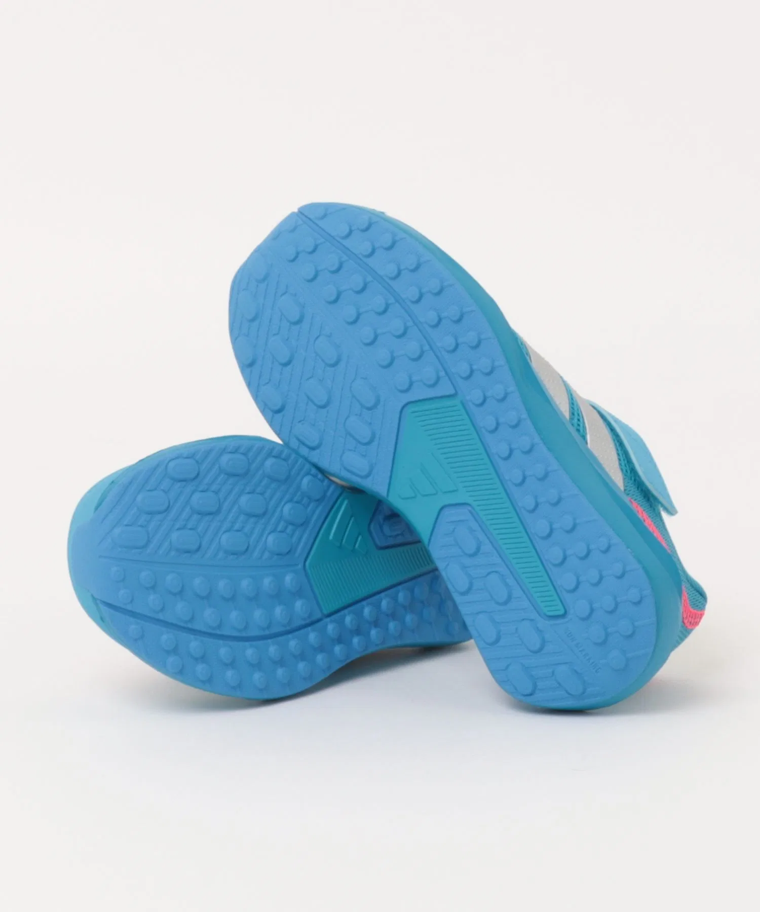 Детские кроссовки adidas FAITO EL K для спорта и прогулок голубые — фото 3