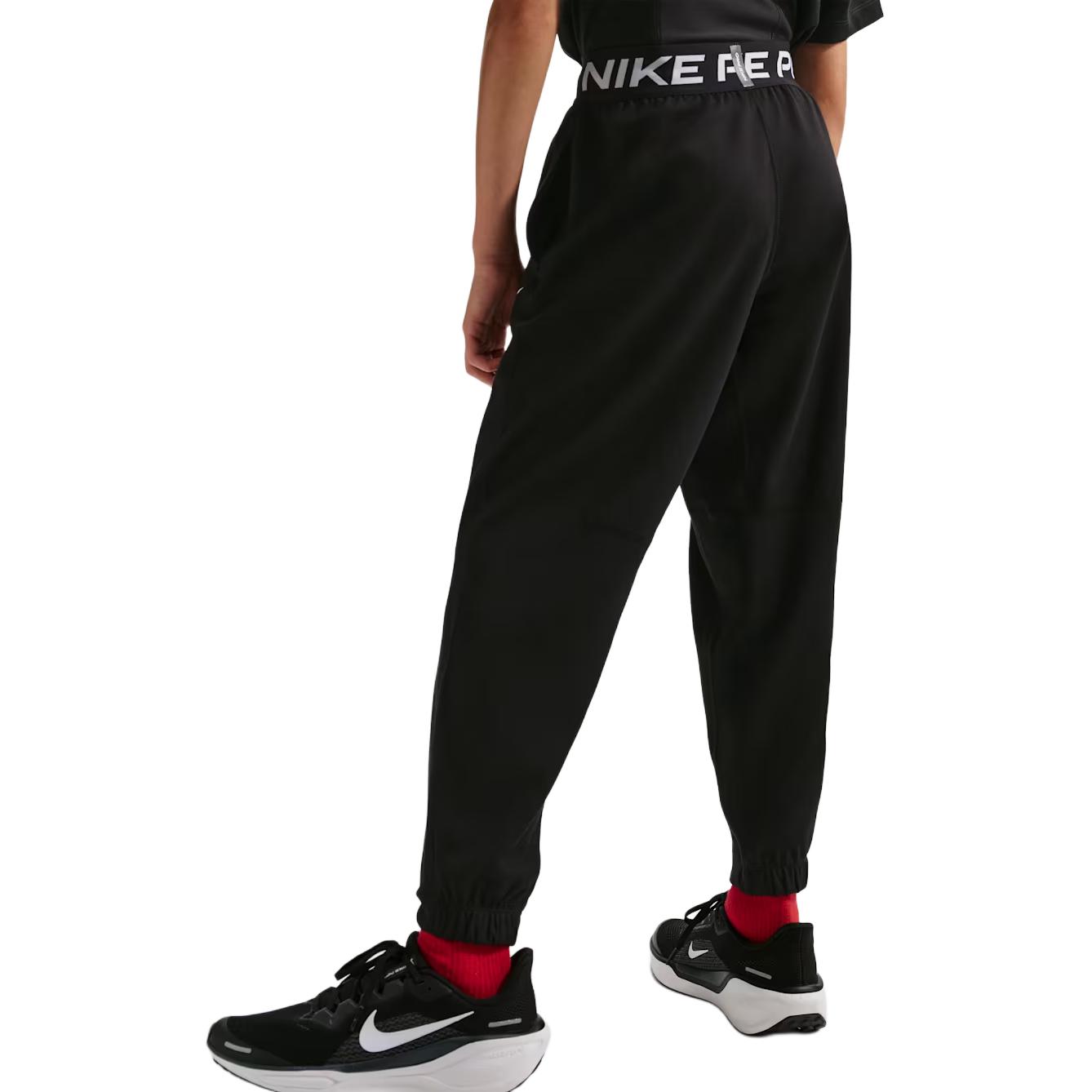 Детские вязаные спортивные штаны dri fit pro Nike, черный — фото 3