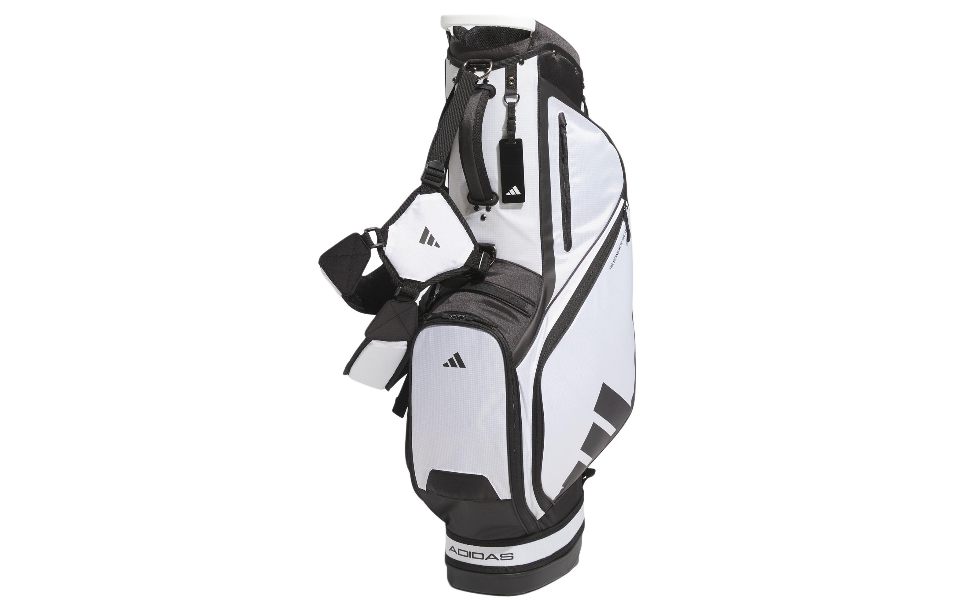 

Adidas Сумка для гольфа и спортзала из полиэстера унисекс белый и черный