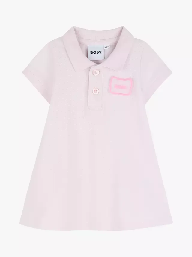 Детское спортивное платье-поло, Festival Bloom HUGO BOSS