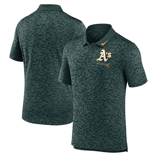 

Мужская зеленая футболка-поло Oakland Athletics Next Level Performance Nike