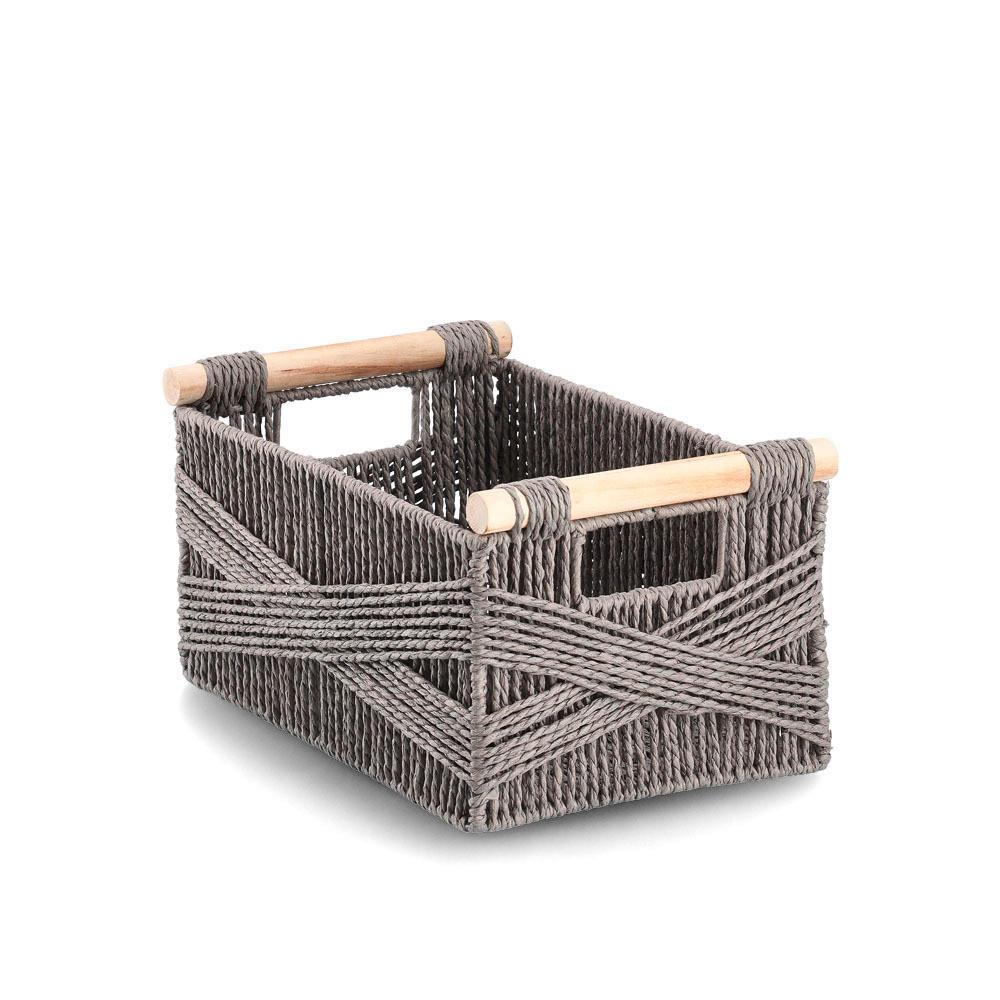 

Корзина для хранения Zeller Present, 34x22x18 см, серый