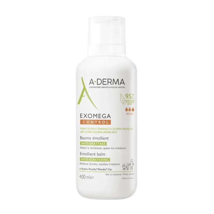 

Смягчающий бальзам Aderma Exomega Control 400 мл Питательный и успокаивающий