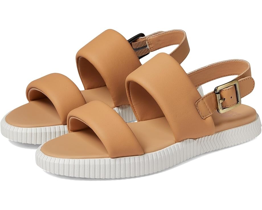 

Сандалии SOREL ONA Streetworks Go-To Flat Sandal, цвет Honest Beige/Sea Salt