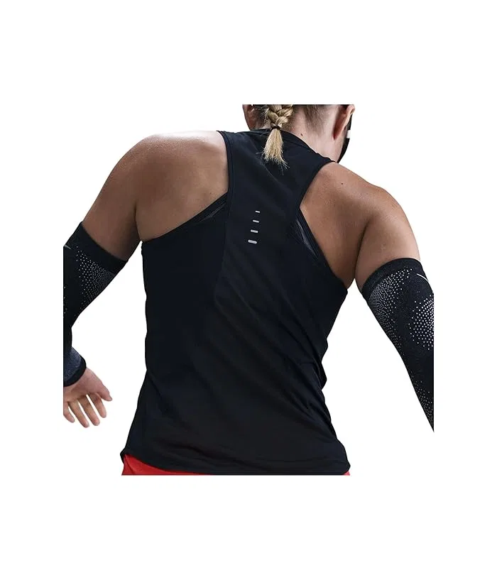 Топ для бега Swift Dri-FIT Nike, Black/Reflective Silver — фото 3