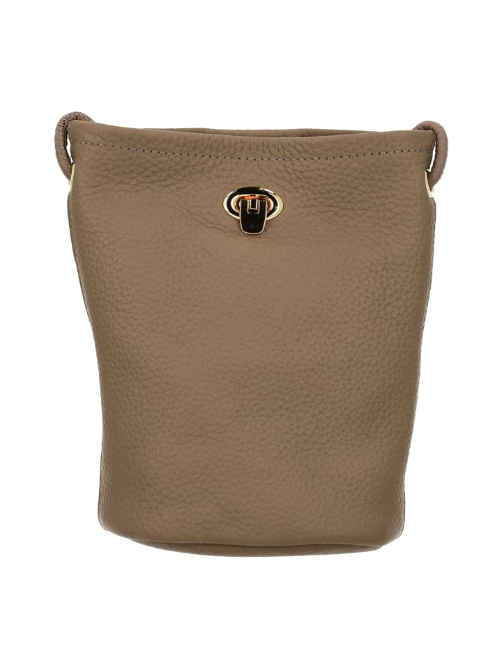 

Usha Женская сумка-ведро бежевого цвета