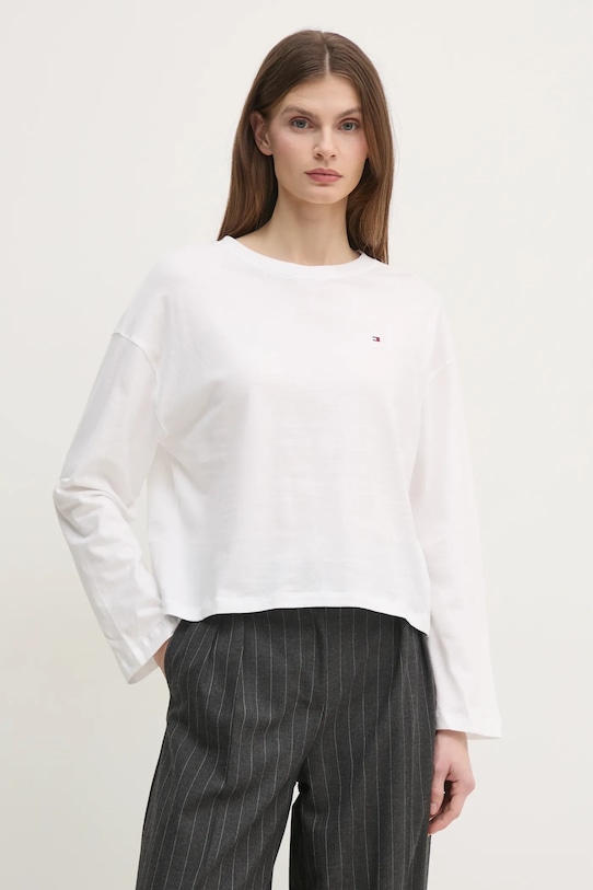 

Хлопковая водолазка Tommy Hilfiger, белый