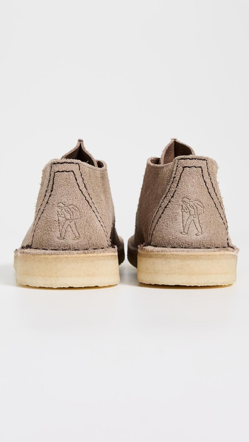 Мужские кроссовки Clarks Desert Trek Oxford, серый — фото 3