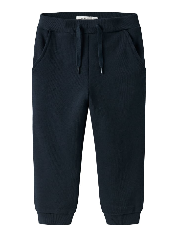 Name it Спортивные штаны NMMOBEAR NREG SWEAT PANT UNB темно-сапфирового цвета — фото 2