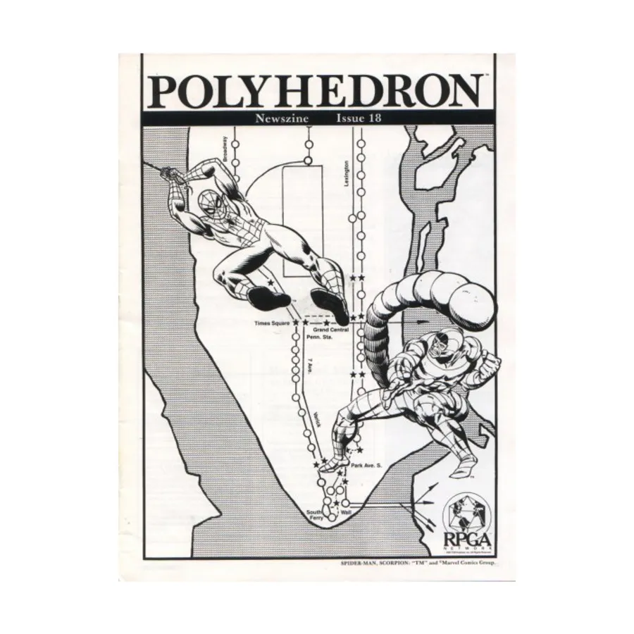 

Журнал #18 "Llywellyn's Tomb - AD&D Module", Polyhedron Magazine #01 - #50
