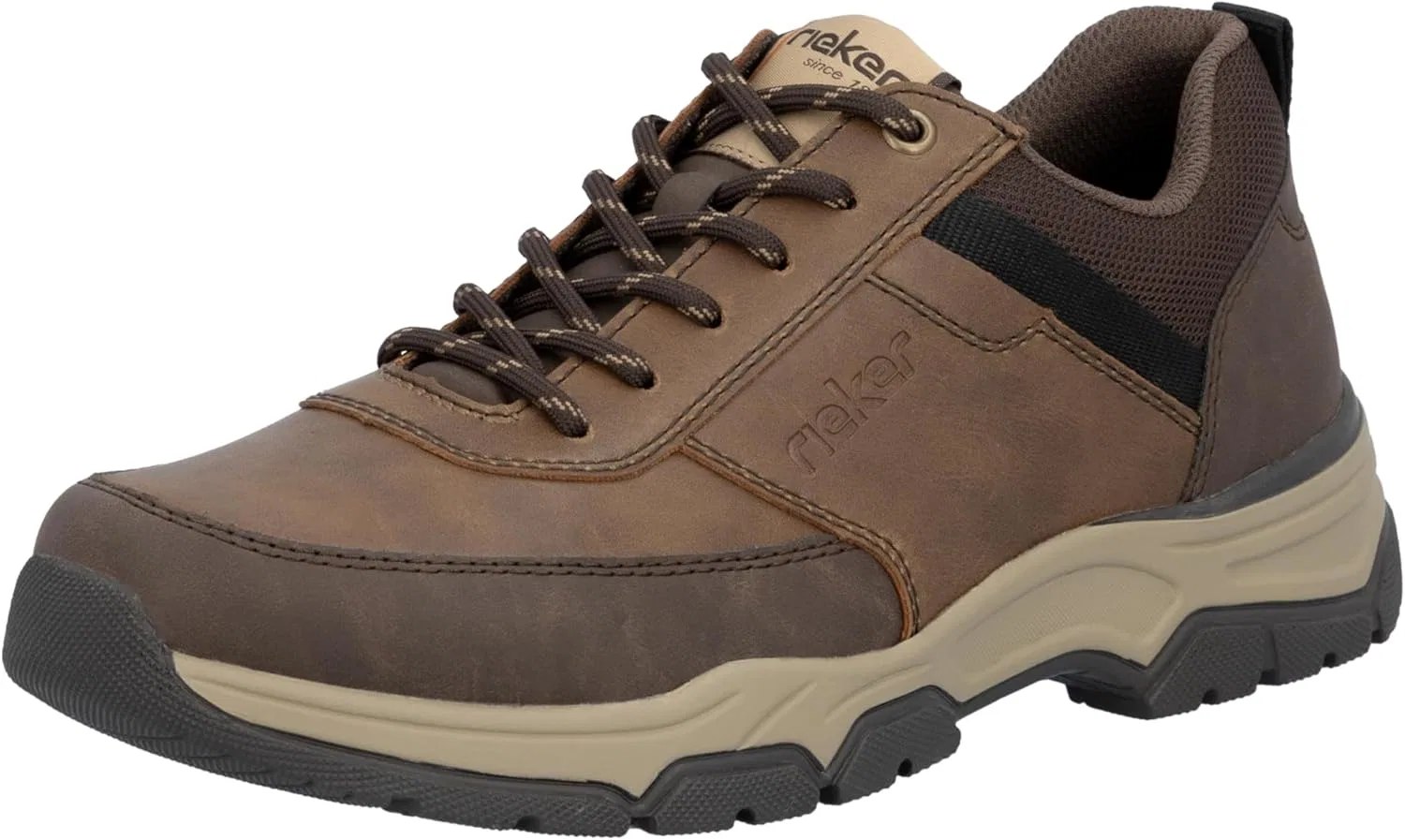 Мужские кроссовки Rieker 31205 на шнуровке, Brown 22
