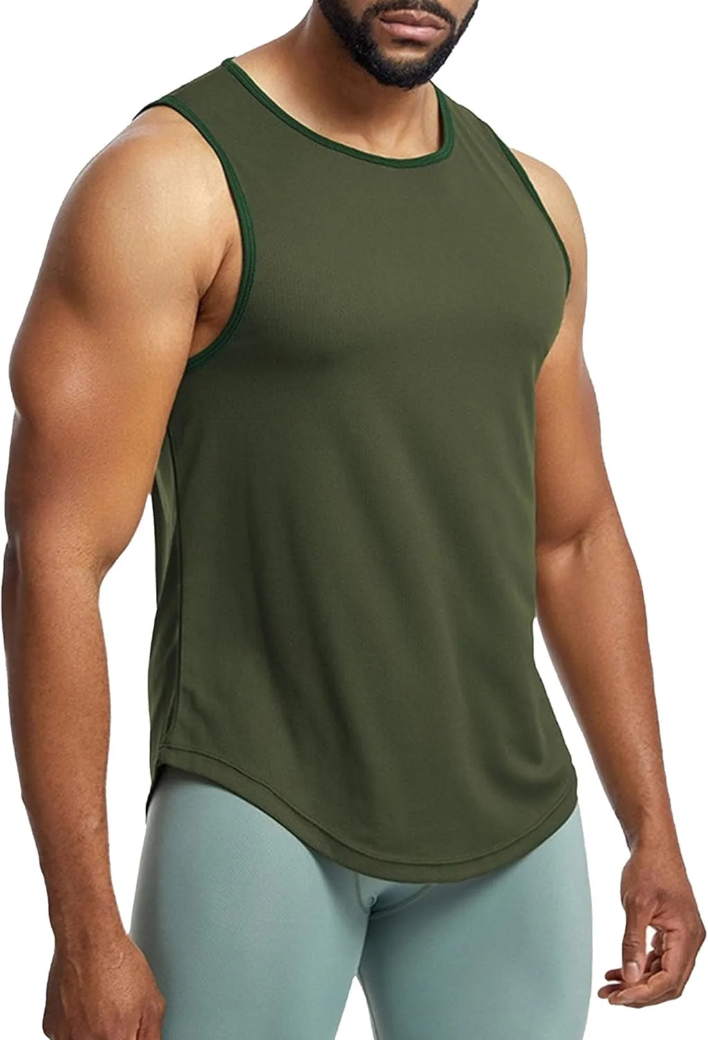 

Мужская майка для тренировок Sport Muscle QOAAIE