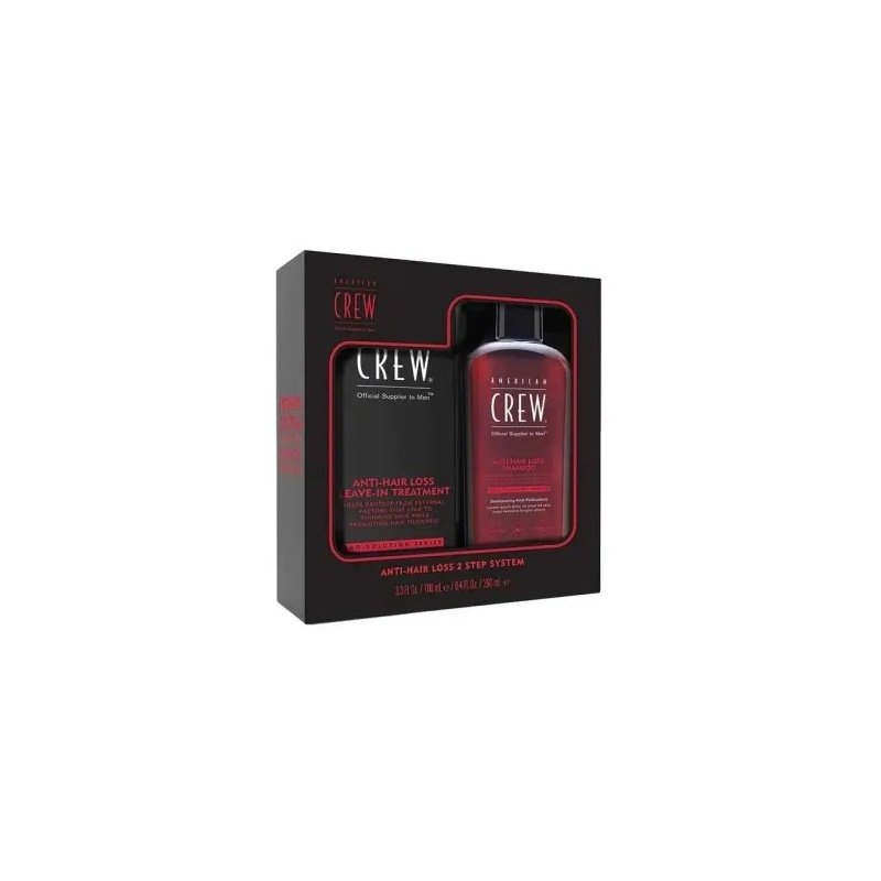 

American Crew Anti-Hair Loss 2-Step System (шампунь 250 мл + несмываемое средство 100 мл)