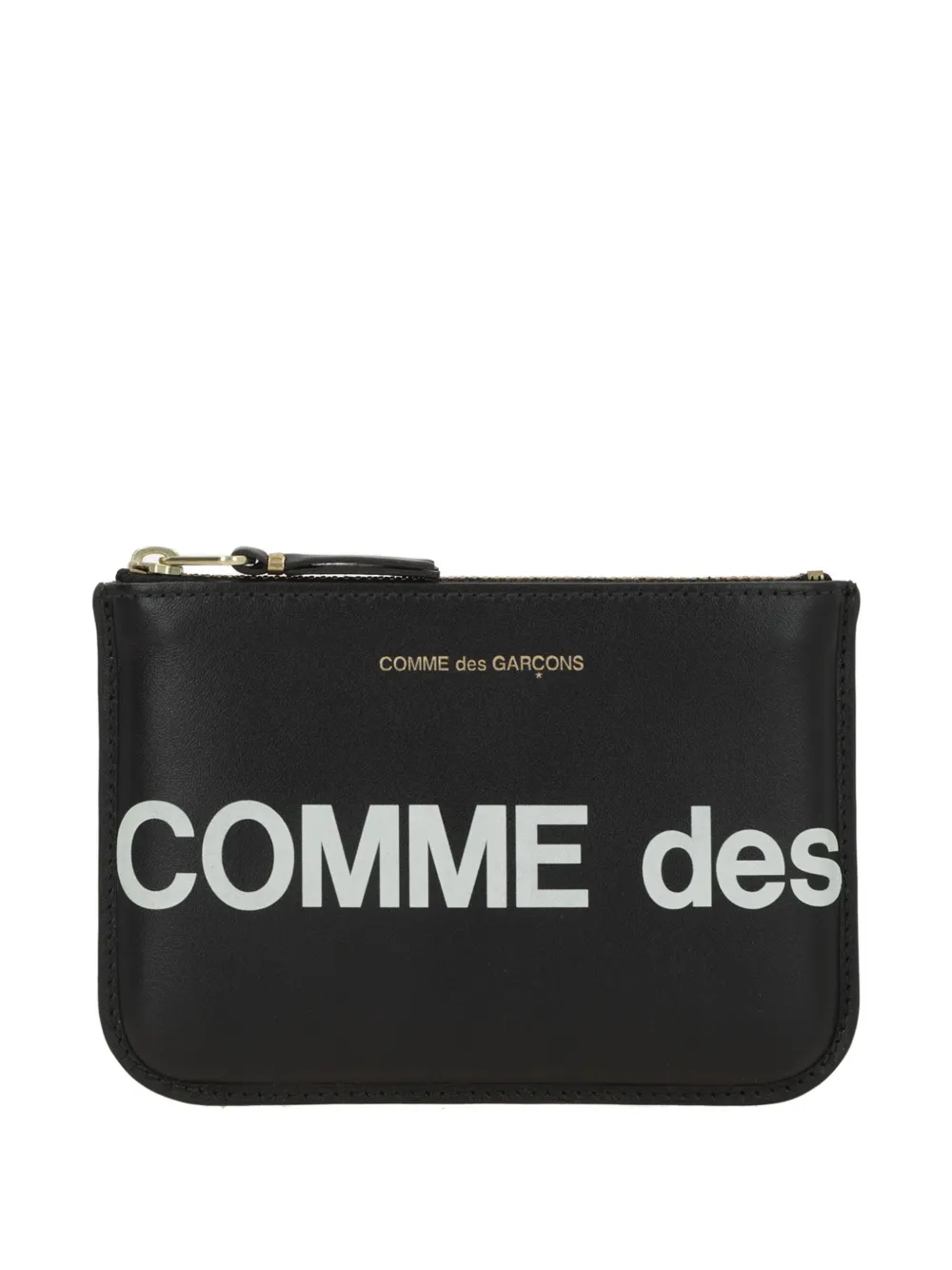 

Кожаный кошелек на молнии Comme Des Garçons Wallet, черный