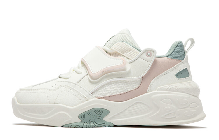 

Кроссовки Lifestyle женские с низким верхом Feather White/light Smoky Green 361°