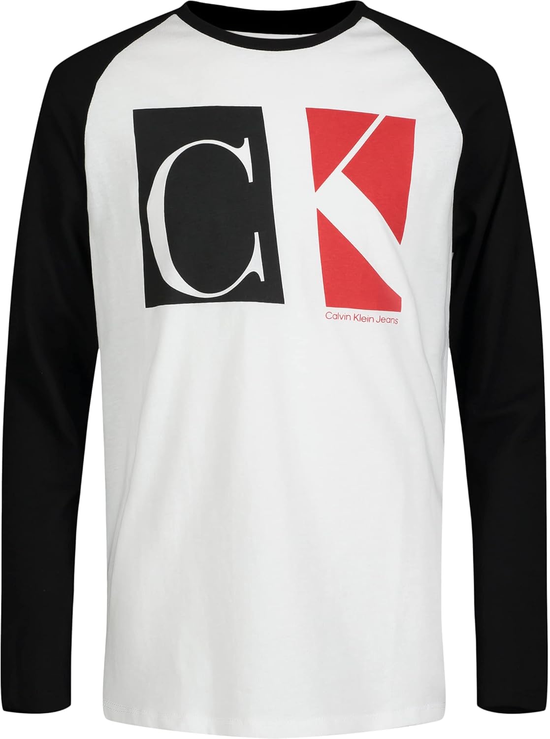 

Футболка Calvin Klein Boys Legacy с длинным рукавом и круглым вырезом, Split Block Ck White, Белый, Футболка Calvin Klein Boys Legacy с длинным рукавом и круглым вырезом, Split Block Ck White